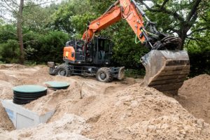 Terrassement drainage